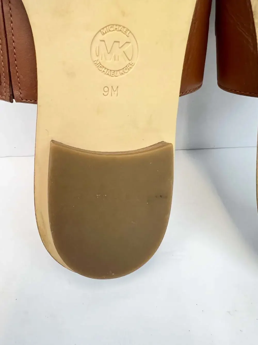 Michael Kors Rory Flat Thong Sandals in Brown Signature Logo Canvas